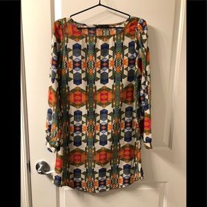 Honey Punch Patterned Dress